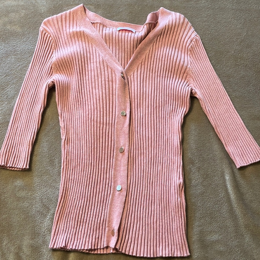 Pink Lily Sweater Top - New